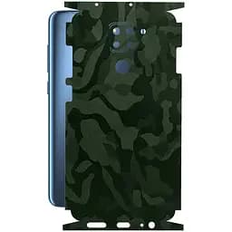 Захисна плівка StatusSKIN для Xiaomi Redmi 10x 4G 2020 Корпус Вініл Камуфляж зелений