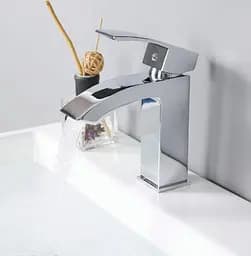 Змішувач для раковини Qtap Swan Cascada, Chrome (k35) QTSWA270CRM45564 - мініатюра 5