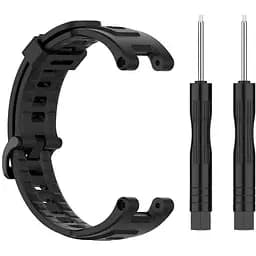 Силіконовий ремінець Primolux для смарт годинника Xiaomi Amazfit T-Rex (A1918)/T-Rex Pro (A2013) Black