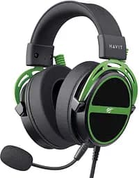 Навушники Havit HV-H2030E Black/Green (6939119067076)