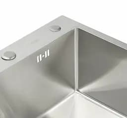 Кухонна мийка Platinum HANDMADE 600х450х220 (SP000032266) - мініатюра 5