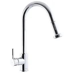 Змішувач для кухні з висувним виливом Mixxus Premium Hans 014 MI2882 Хром