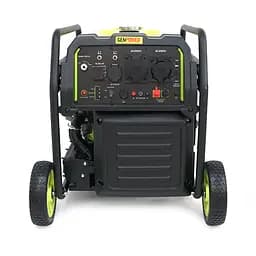 Генератор інверторний БЕНЗИНОВИЙ GENPOWER GBG 130IE 10.4kW (13kVA), однофазний, 230V, 50Hz, DC12V. об'єм 33л. витрата 0,374Lt/kWt.стартер (без АКБ), 710*540*64mm. 74kg. - мініатюра 3