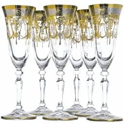 Набір келихів для шампанського Lora Модена 135 мл 6 шт. NGC63SETCHAMP