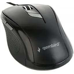 Оптична мишка Gembird MUS-6B-01, USB интерфейс, чорний колір