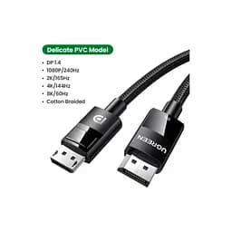 Кабель мультимедійний DisplayPort M to DisplayPort M 3.0m V1.4 Ugreen (80393) - мініатюра 3