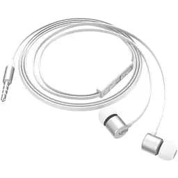 Наушники вакуумные Hoco ЦБ-00200459 M63 серебряные