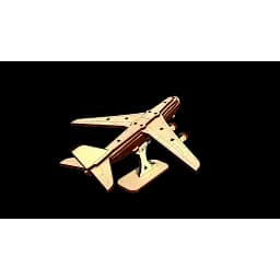 Механічний 3D Пазл UGEARS літак Руслан (1871943323) - мініатюра 2