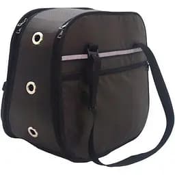 Сумка-переноска Matys Полли №0, 22х37х33 см, коричневая