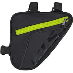 Сумка на раму KLS Wedge Eco 0.9 л Лайм (1085-8585053811534)