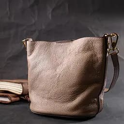 Жіноча шкіряна сумка Vintage 22х18х12 см sum0024695 - мініатюра 7