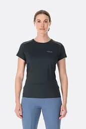Женская футболка Rab Force Tee Womens 12 Темно-серый