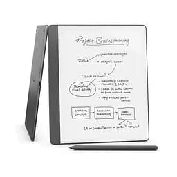 Електронна книга Amazon Kindle Scribe 1st Gen 2024 Tungsten, 64 ГБ, дисплей 10,2 E Ink Carta 2480?1860, 300 dpi, антиблікове покриття, підсвічування, ємнісний сенсор, металевий корпус, підтримка аудіо, Wi-Fi/Bluetooth, USB-C, стилус
