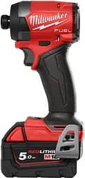 Milwaukee Набір із двох акумуляторних інструментів Milwaukee M18 M18FPP2A3-502X шурупокрут-дриль M18 FPD3-0X винтоверт ударний M18 FID3-0X акб М18 1х5А·рік ЗП M12-18FC TURBO кейс - мініатюра 3