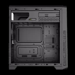Корпус GameMax G561 Black, без БЖ, Midi Tower, ATX / Micro ATX / Mini ITX, 1хUSB 3.0, 2хUSB 2.0, 3x120 мм LED, 424x200x452 мм - мініатюра 6