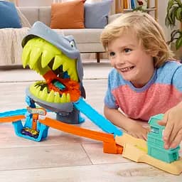 Ігровий набір Hot Wheels Пляжна атака акули (JHL96) - мініатюра 6