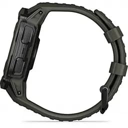 Тактичний годинник Garmin Instinct 2X Solar Tactical Edition - Black з чорним силіконовим ремінцем - мініатюра 2