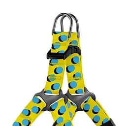 Шлея для собак дрібних порід BronzeDog Urban Art Поп Арт XXS 24-30 см - мініатюра 2