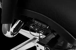 Офісне крісло GT Racer чорне (X-802L Black (W-21 B-41)) - мініатюра 6
