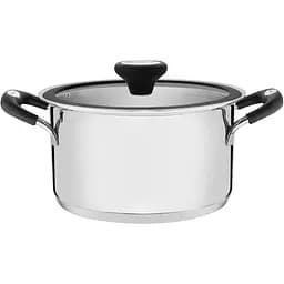 Кастрюля Tramontina Solar silicone со стеклянной крышкой 24 см 6 л (62124/243)