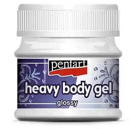 Гель для декору Pentart Heavy body gel Глянцевий 50 мл