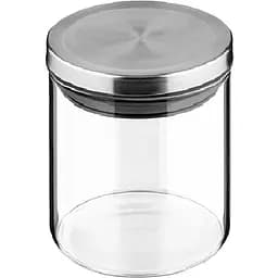Стеклянная банка Krauzer цилиндр с металлической крышкой 750 мл (61-750)