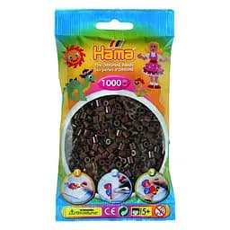 Термомозаика Hama Midi Набор темно-коричневых бусин, 1000 элементов (207-12)