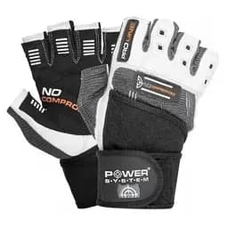 Рукавички для фітнесу Power System PS-2700 Grey/White L