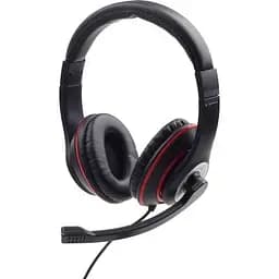 Наушники Gembird (MHS-03-BKRD) Black/Red (MHS-03-BKRD)