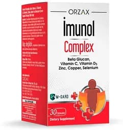 Витамины и минералы Orzax Imunol Complex, 30 капсул