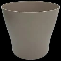 Горщик для квітів Poliwork Gardenya, 21 л, сіро-коричневий (G35SK)