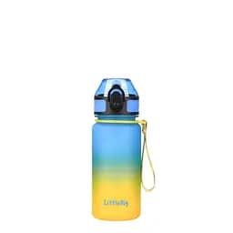 Дитяча пляшка для води LittleBig UZSPACE 3020Yellow-Blue 350 мл, жовто-блакитна - мініатюра 4