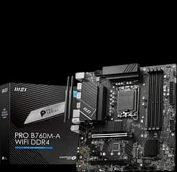 Материнська плата MSI Pro B760M-A Wi-Fi DDR4 LGA 1700 (PRO B760M-A WIFI DDR4)
