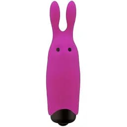 Вибропуля Adrien Lastic Pocket Vibe Rabbit Pink со стимулирующими ушками
