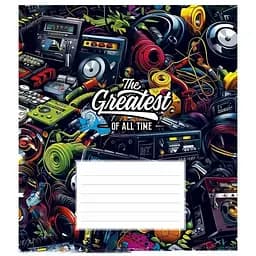 Зошит учнівський "Cool boys club" Школярик 018-3334K 18 аркушів (482000647046303334)(SC)