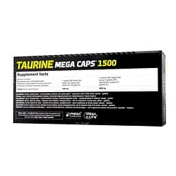 Амінокислота Olimp Taurine Mega Caps 120 капсул (Ф001677) - мініатюра 2