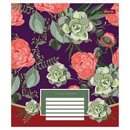 Набір зошитів 1 Вересня Floral Series A5 в лінію 96 листів 5 шт. - мініатюра 5