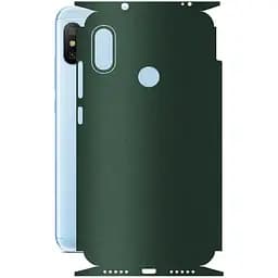 Захисна плівка StatusSKIN для Xiaomi Mi A2 Lite Redmi 6 Pro Корпус Вініл Зелена матова