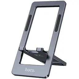 Подставка для телефона Hoco HD11 Volar metal folding Metal grey