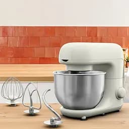 Міксер планетарний Tefal Bake Essential 800 Вт насадки-3, чаша-нерж., метал, 4.8л, білий - мініатюра 9