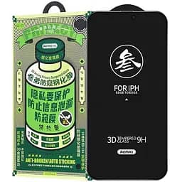 Защитное стекло Remax 3D Privacy GL-27 для Apple iPhone 15 Pro 6.1 Черный
