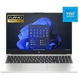 Ноутбук HP 250 G10 i3-1315U la 45GHz, IPS, 16GB DDR4, 1TB, UHD, DOS, Metalic