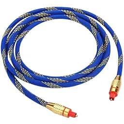 Оптический аудио кабель в нейлоновой оплетке Voltronic Toslink - Toslink 1.5 м 250 Мегабит/с