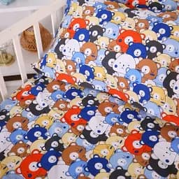 Підковдра MirSon Бязь Kids Time 20-0032 Colored bears 160х220 см (2200009638688) - мініатюра 5