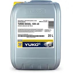 Автомобільна моторна олива Yuko TURBO DIESEL 15W-40 20л (4823110401477)