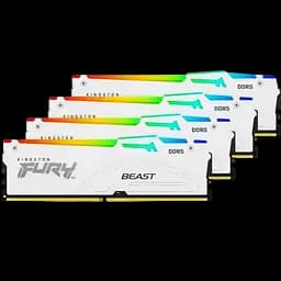 Оперативная память Kingston Fury 128GB (4x32GB) DDR5 5600MHz Beast RGB (KF556C40BWAK4-128)