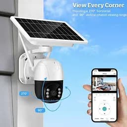 Камера відеоспостереження XPRO TP8-V380 Pro Solar 4G з акумулятором (44829-tp8 v380_1549) - мініатюра 5