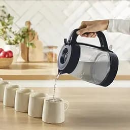 Чайник електричний Tefal Morning Glass Kettle 1.7 л чорний (KO2G08E0) - мініатюра 9