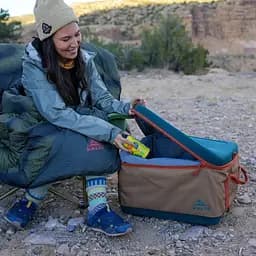 Сумка-холодильник Kelty Folding Cooler 48 Cans Синій-Помаранчевий - мініатюра 4
