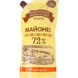 Майонез Національні українські традиції Файний 72% 300 г